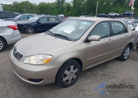 2008 Toyota Corolla Le из США, поврежденный, VIN 2T1BR32E38C922918